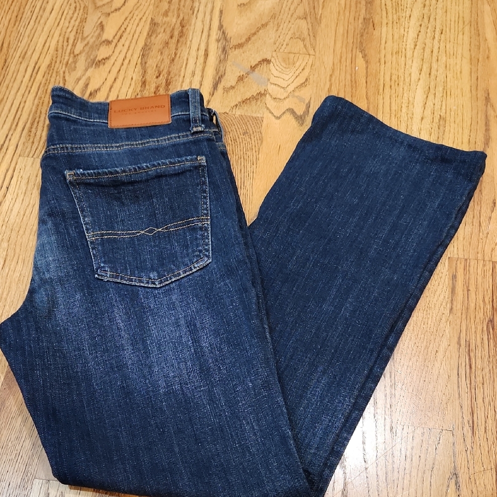 Lucky Brand Dark Blue Sweet Boot Jeans